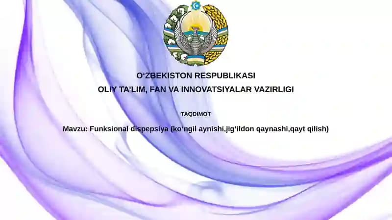 Funktsional dispepsiya