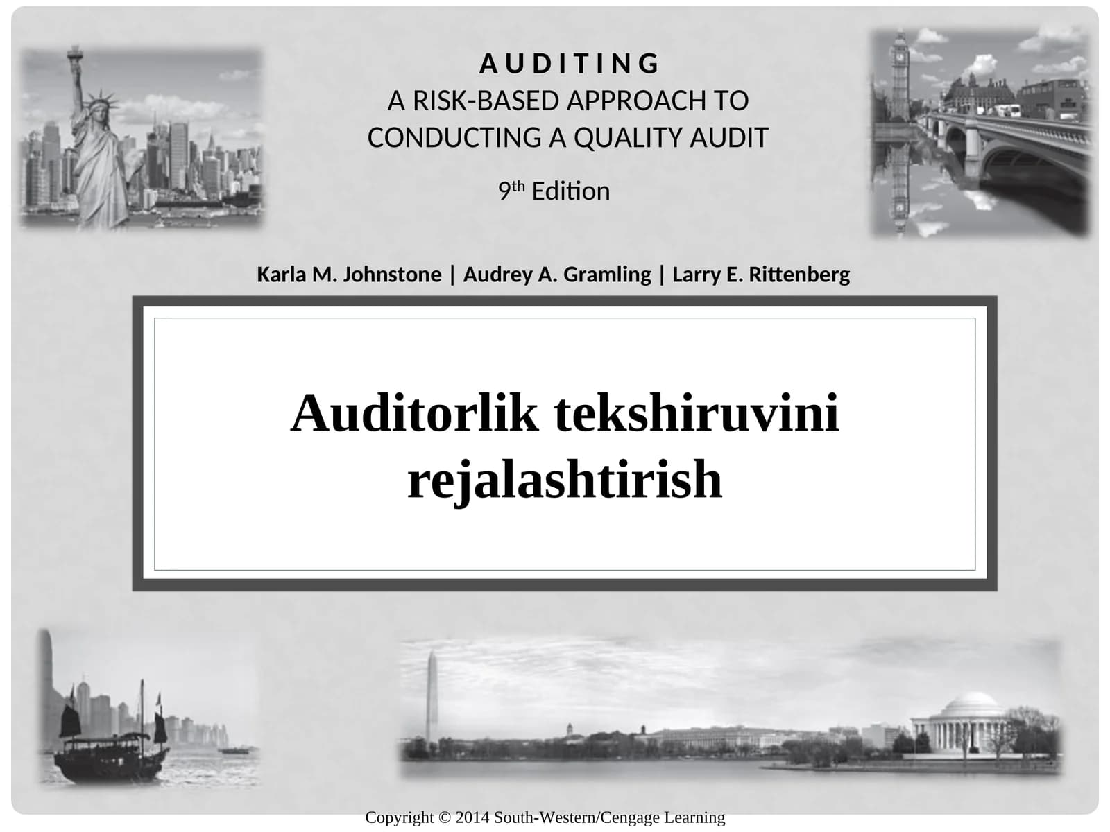 Auditorlik tekshiruvini rejalashtirish