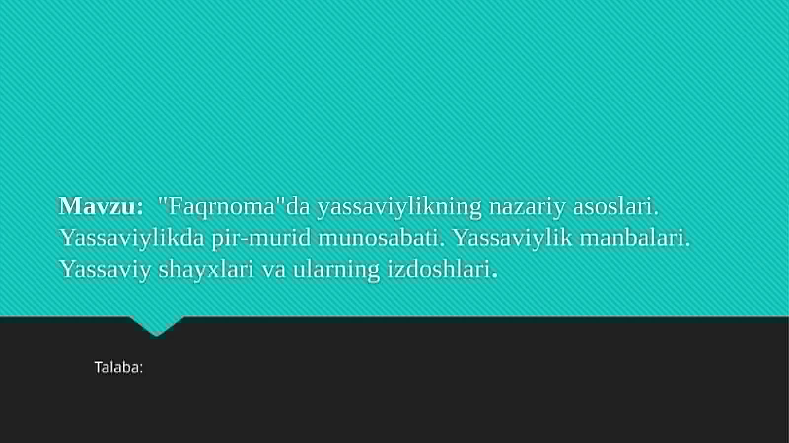 Faqrnoma