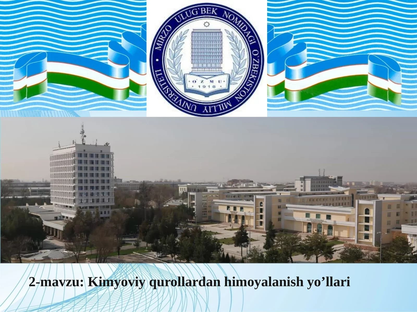 Kimyoviy qurollaridan himoyalash yo'llari