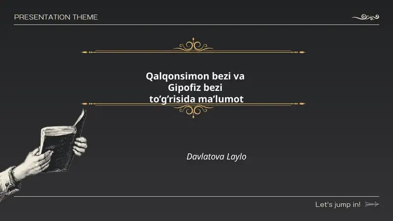 Qalqonsimon bezi va Gipofiz bezi