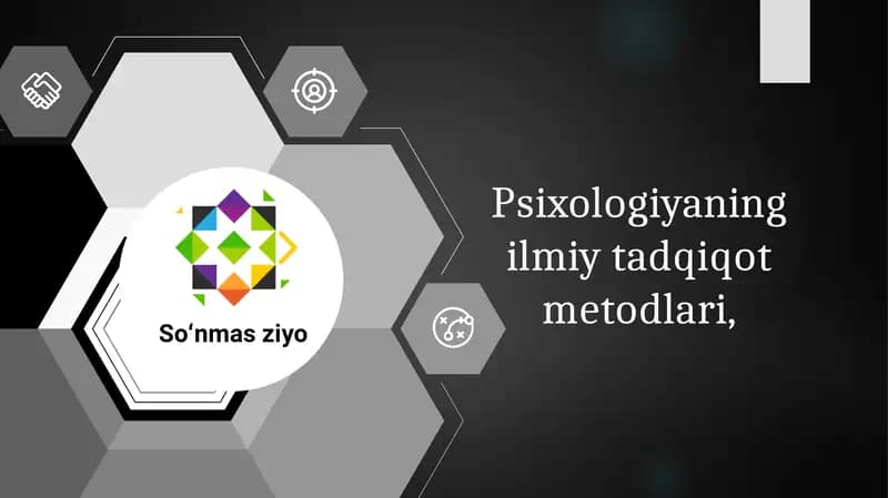 Psixologiyada kuzatuv tadqiqot usullari