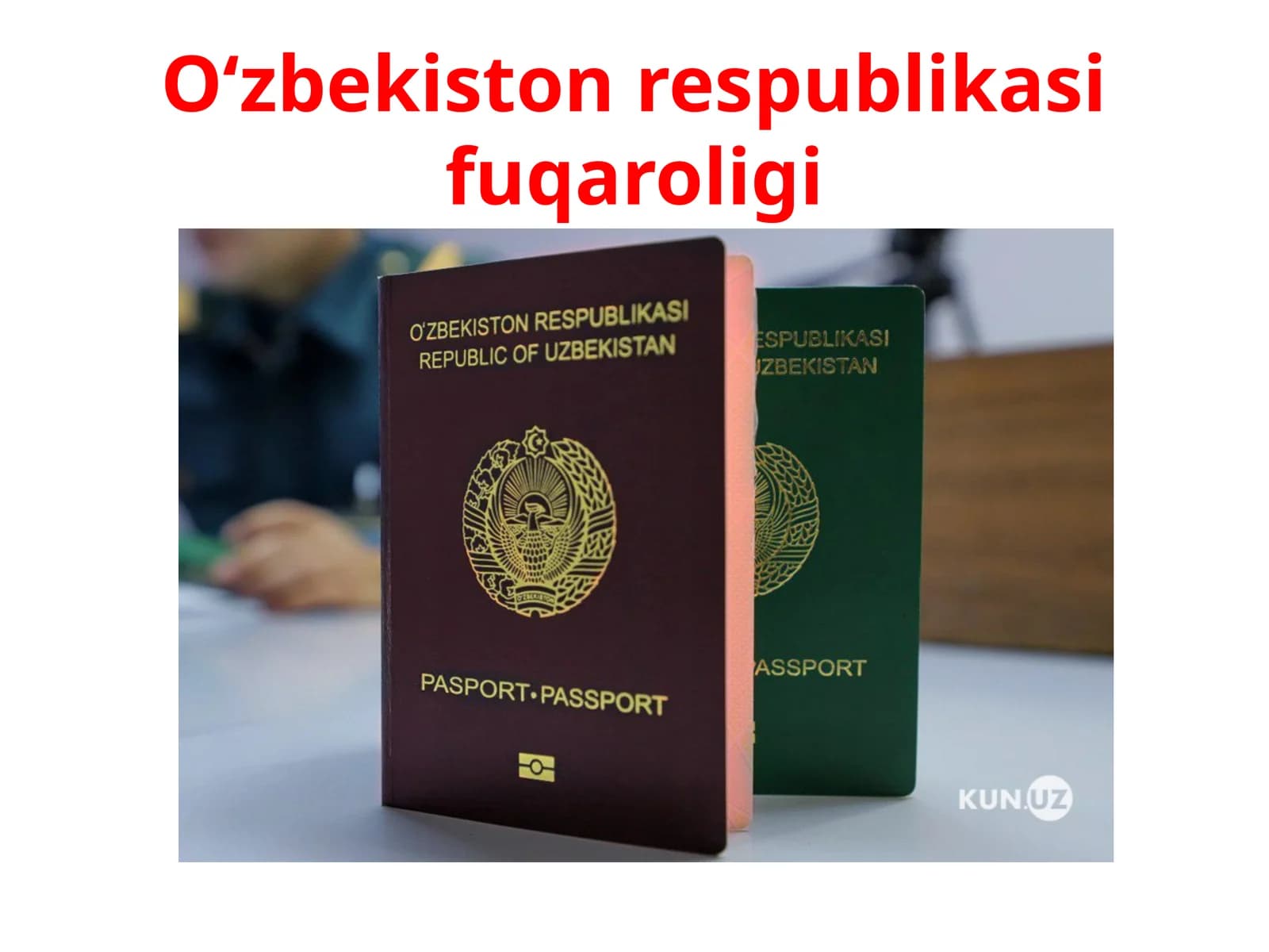 Fuqarolarning huquqiy holati