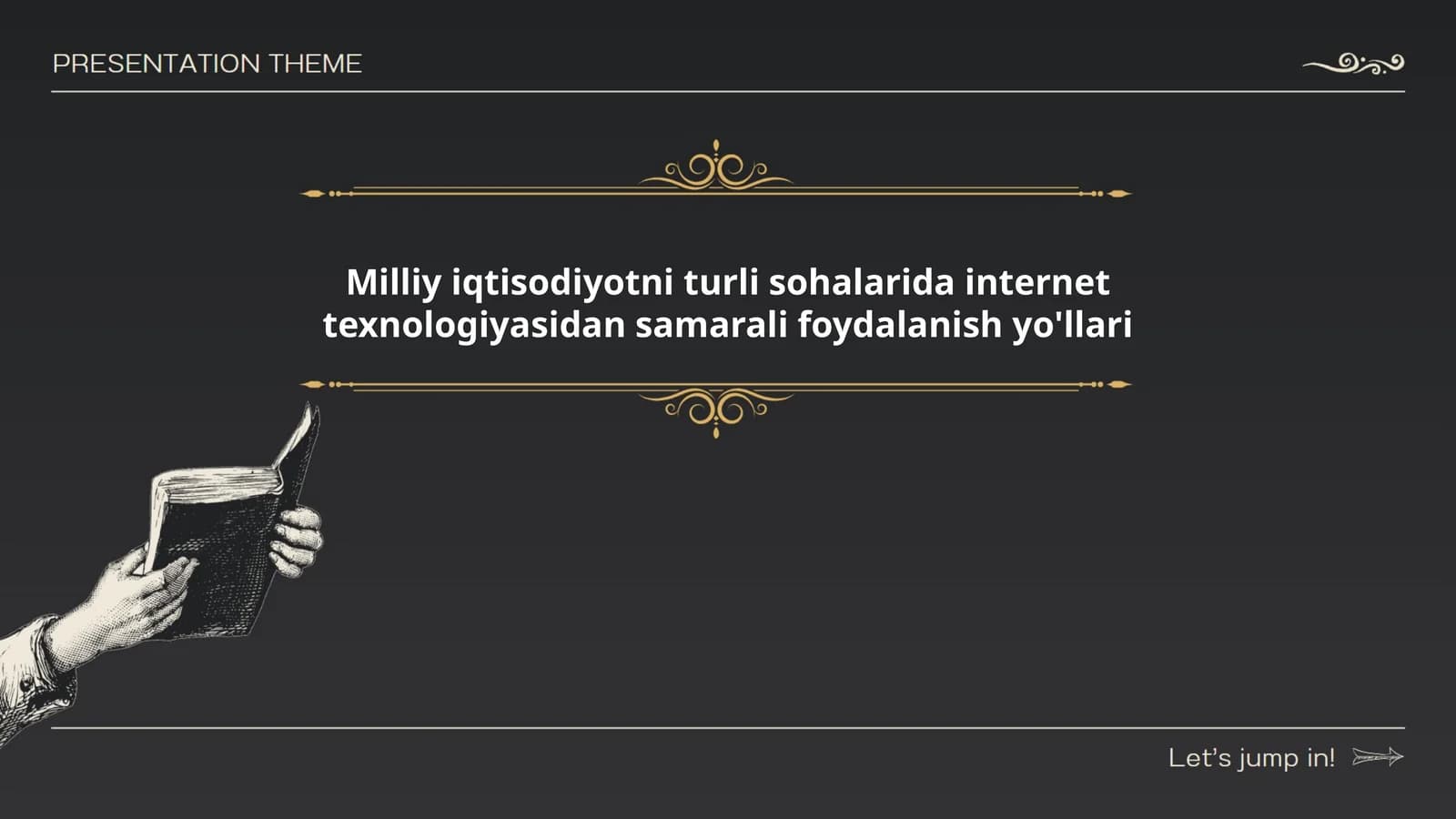 Milliy iqtisodiyotni turli sohalarida internet texnologiyasidan samarali foydalanish yo'llari