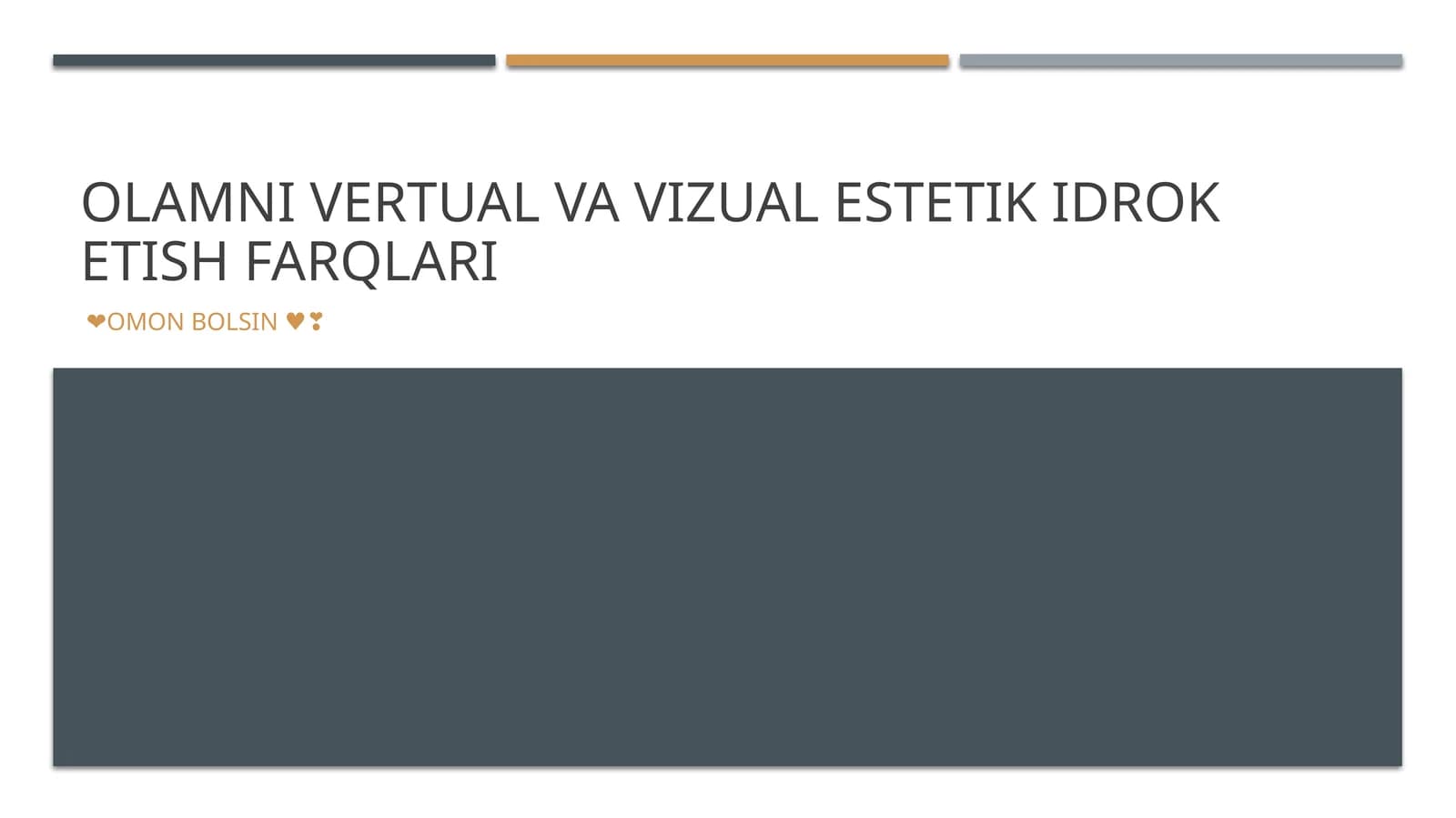 Virtual va vizual estetika