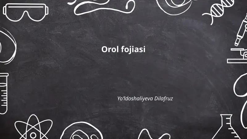 Orol fojiasi