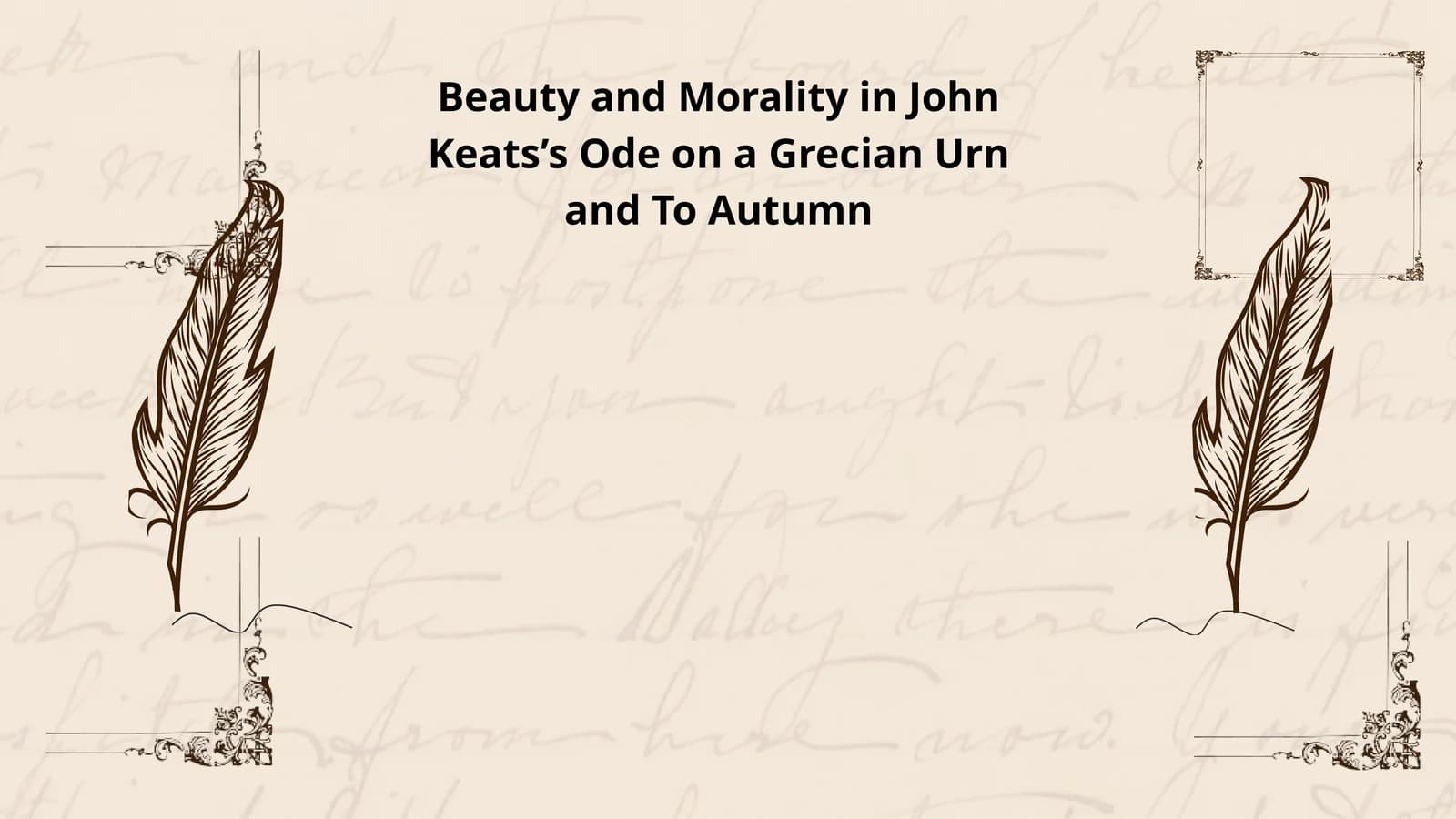 John Keats – Life and Literary Background