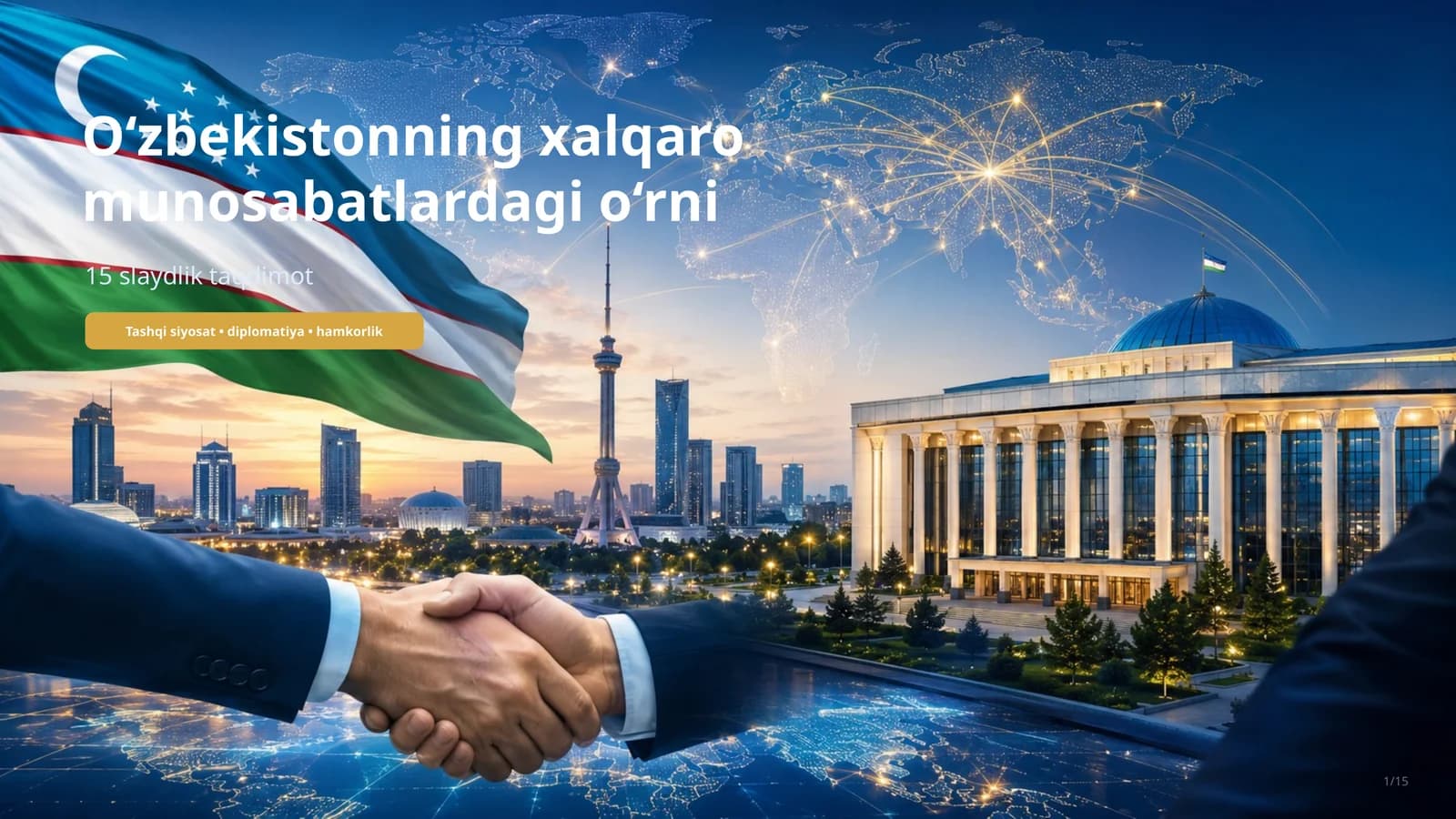 O‘zbekistonning xalqaro munosabatlardagi o‘rni