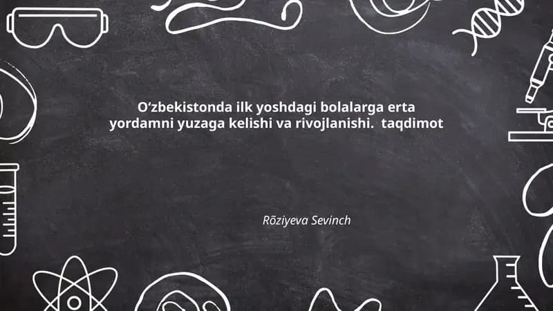 Erta yordam bilan tanishish