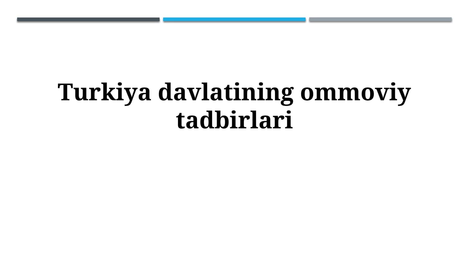 Konferensiyalar va seminarlar