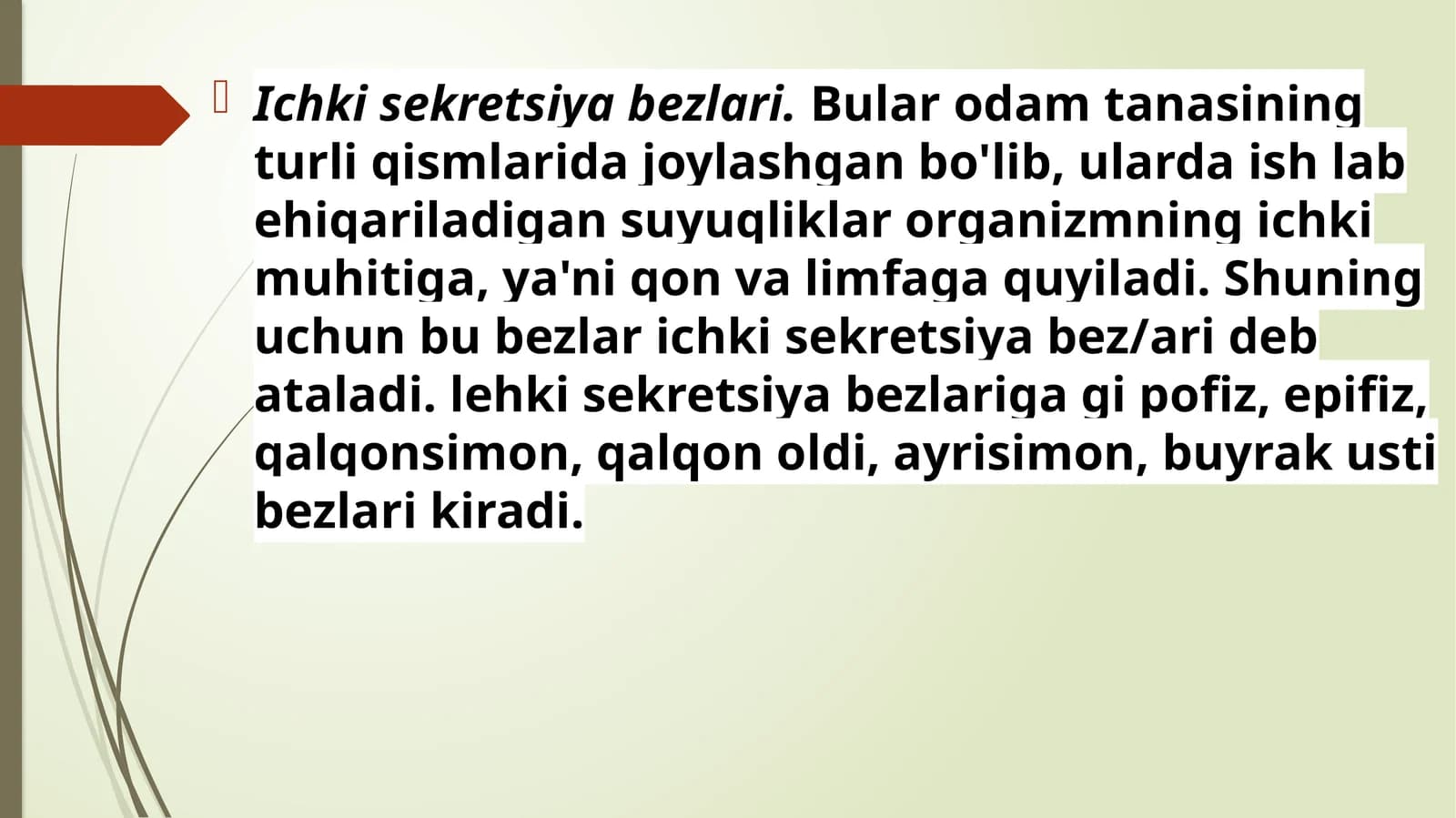 Ichki sekretsiya bezlari
