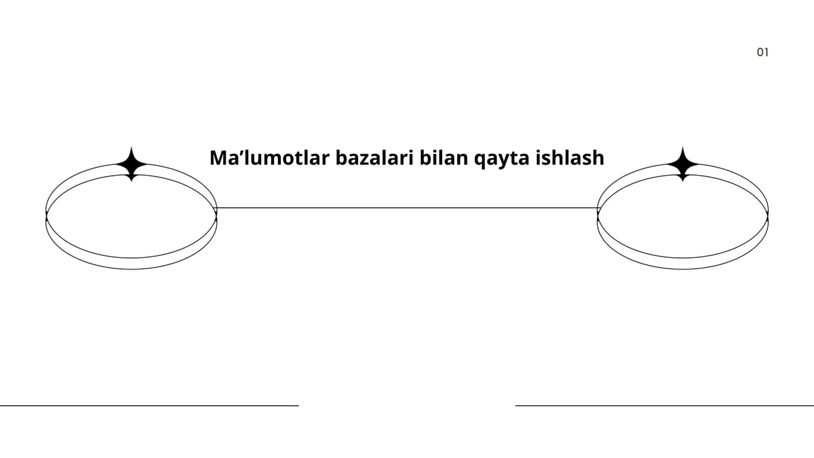 Ma’lumotlar bazalari bilan qayta ishlash