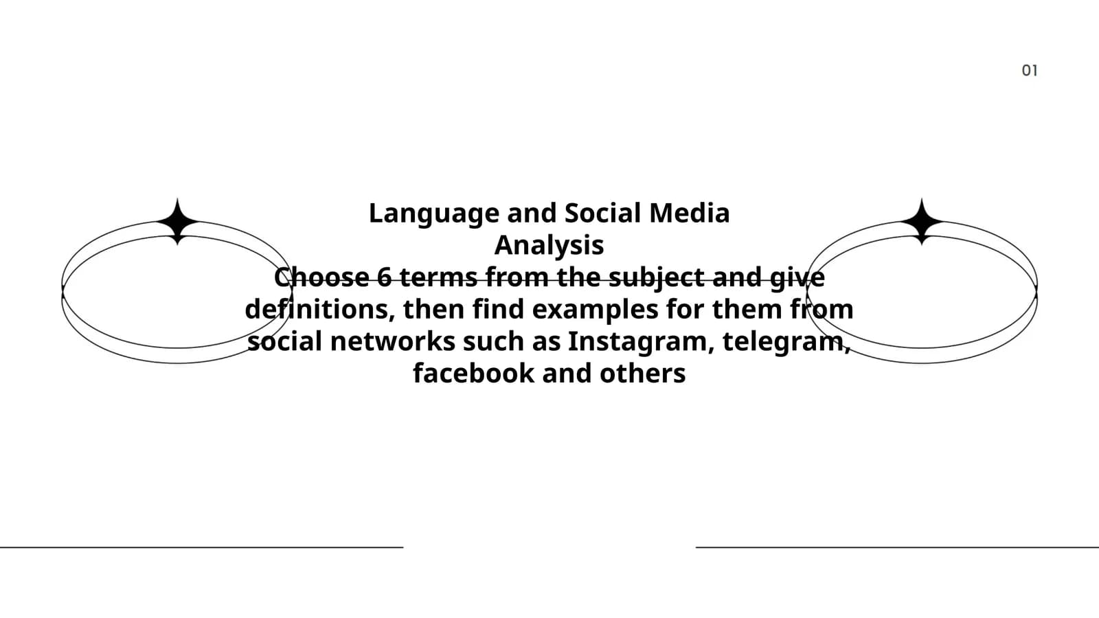 Language and Social Media Analysis