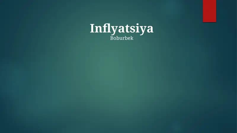 Inflyatsiya