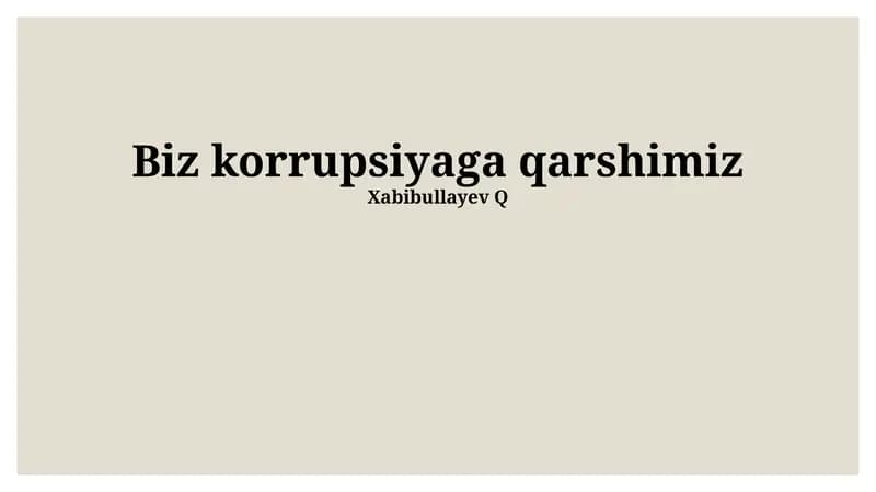 Ochiqlik va shaffoflik tamoyillari