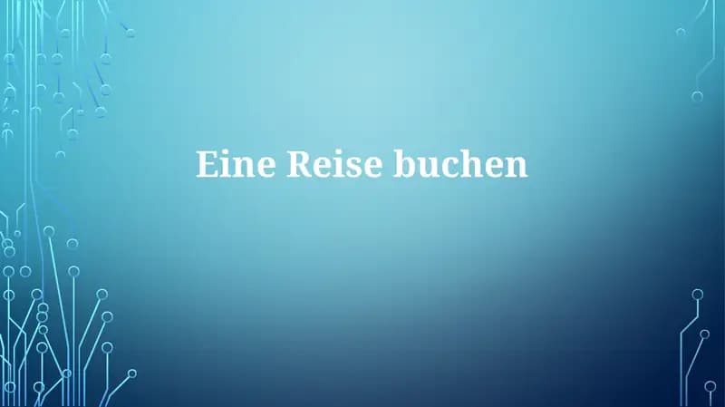 Reiseplanung: Von A bis Z
