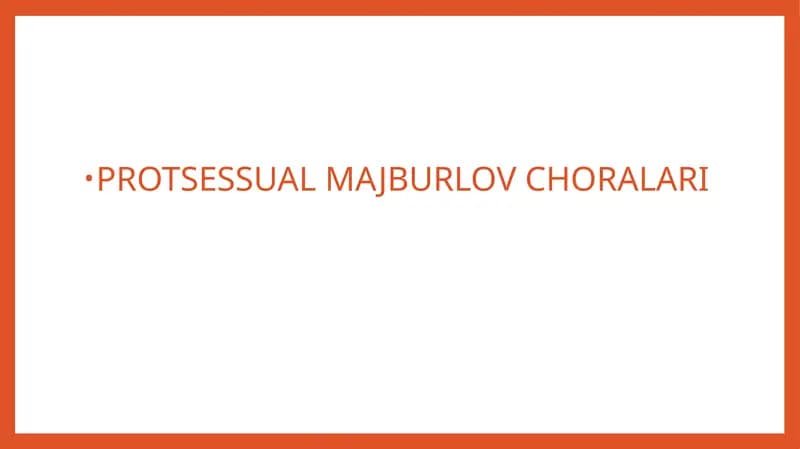 Jinoyat protsessual majburlov choralari