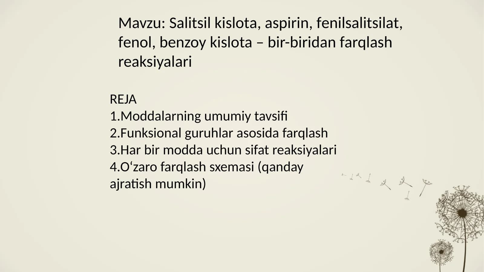 Salitsil kislota