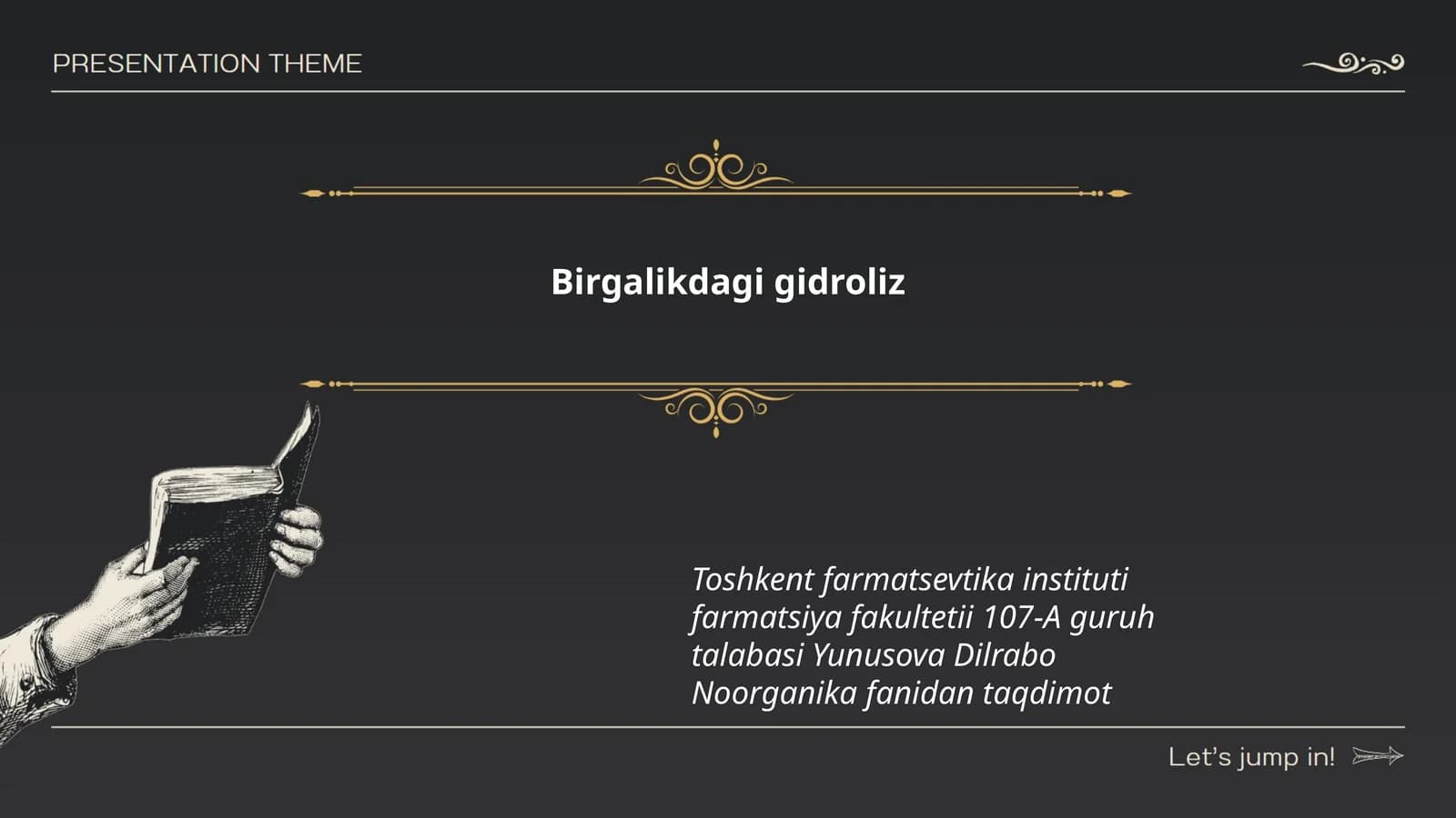 Birgalikdagi gidroliz