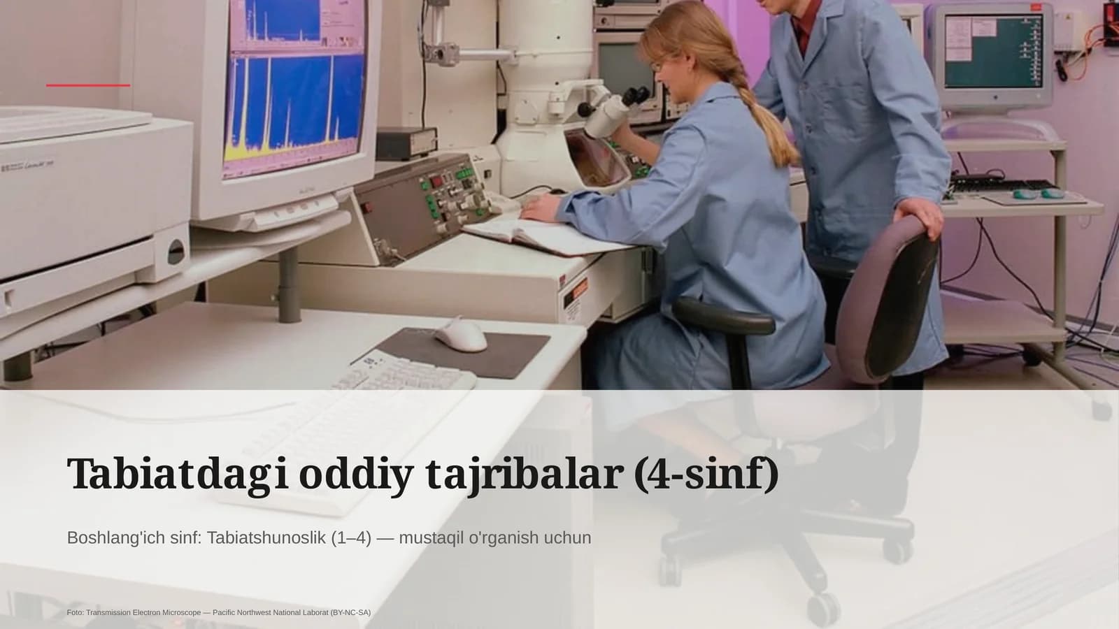 Tabiatdagi oddiy tajribalar (4-sinf)