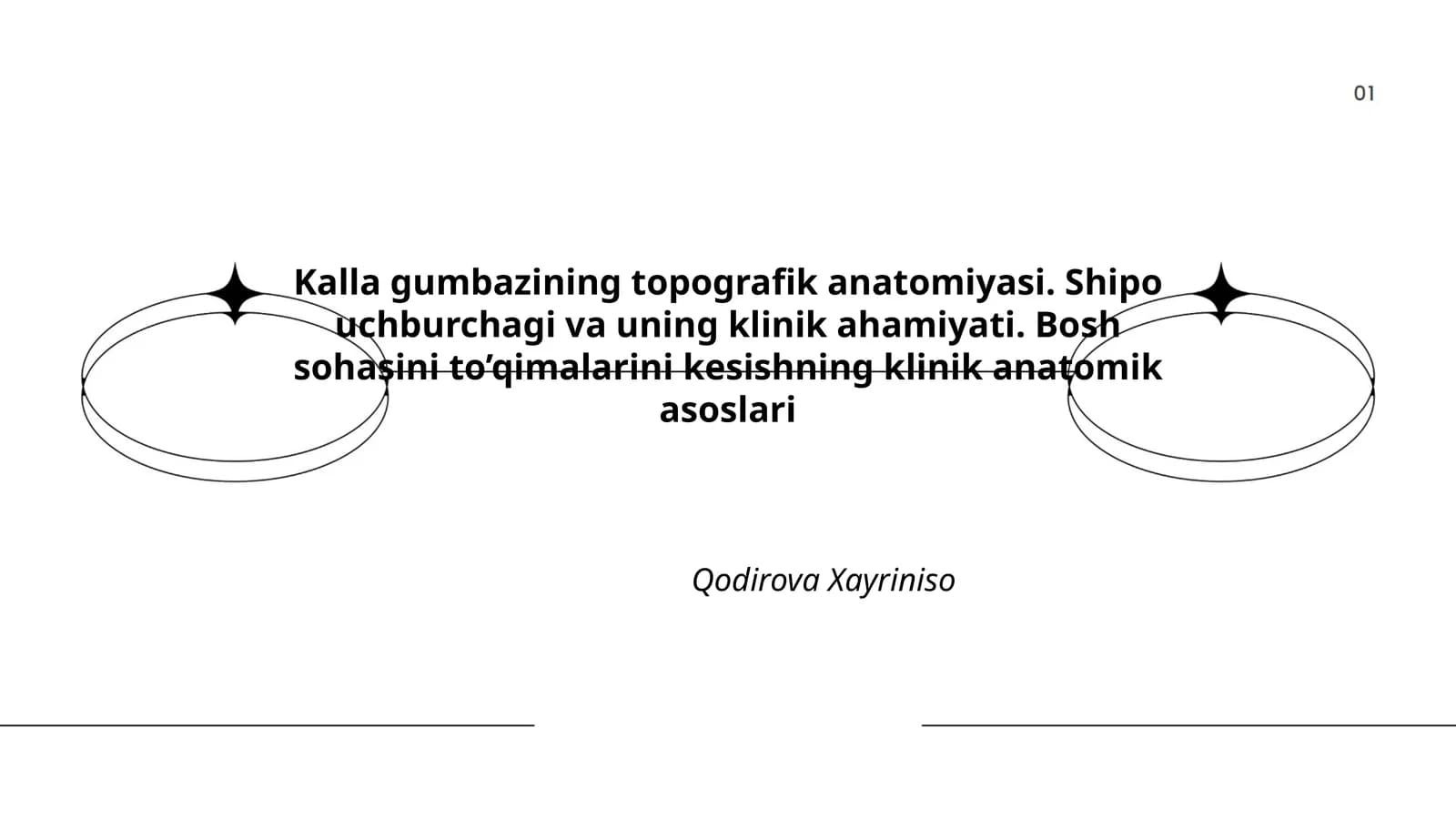 Kalla gumbazining topografik anatomiyasi