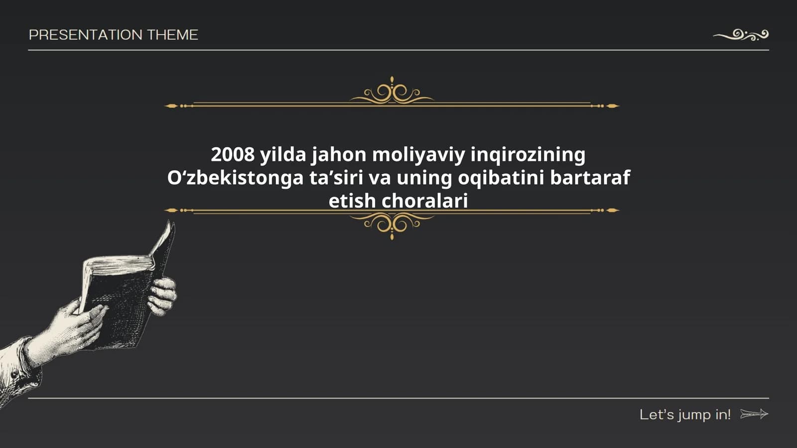 2008 yilda jahon moliyaviy inqirozining Oʻzbekistonga taʼsiri va uning oqibatini bartaraf etish choralari
