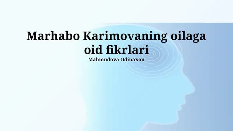 Ayollar Huquqlari va Oila