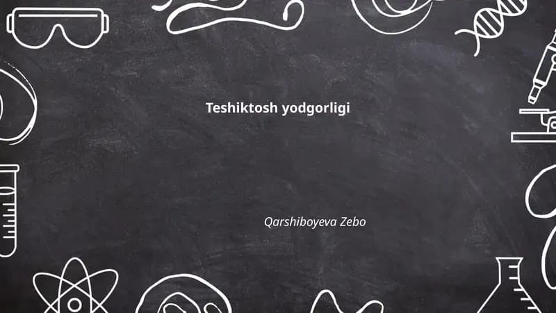Teshiktosh yodgorligi