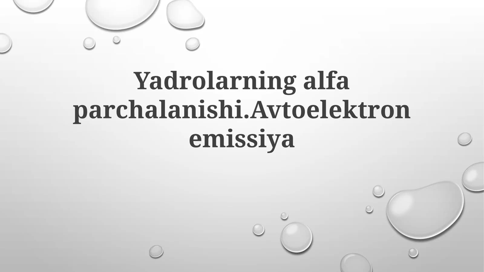 Alfa Parchalov Enerjisi