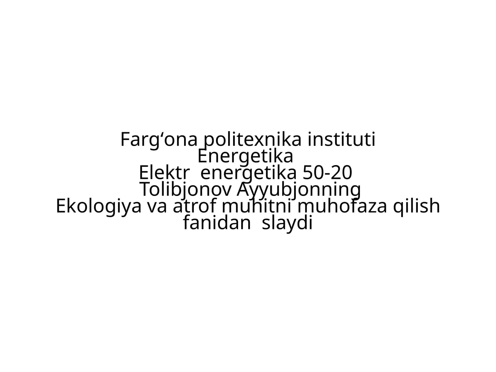 EnergetikaElektr energetika 50-20