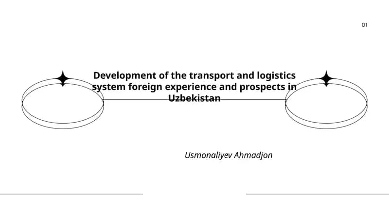 Xitoyning transport-logistika tizimini o'rganish: "Bir kamar, bir yo'l" loyihasidan saboqlar va O'zbekiston uchun imkoniyatlar