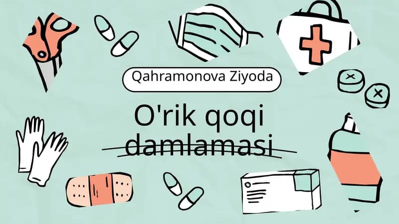 O'rik qoqi damlamasi