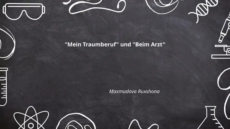 Mein Traumberuf