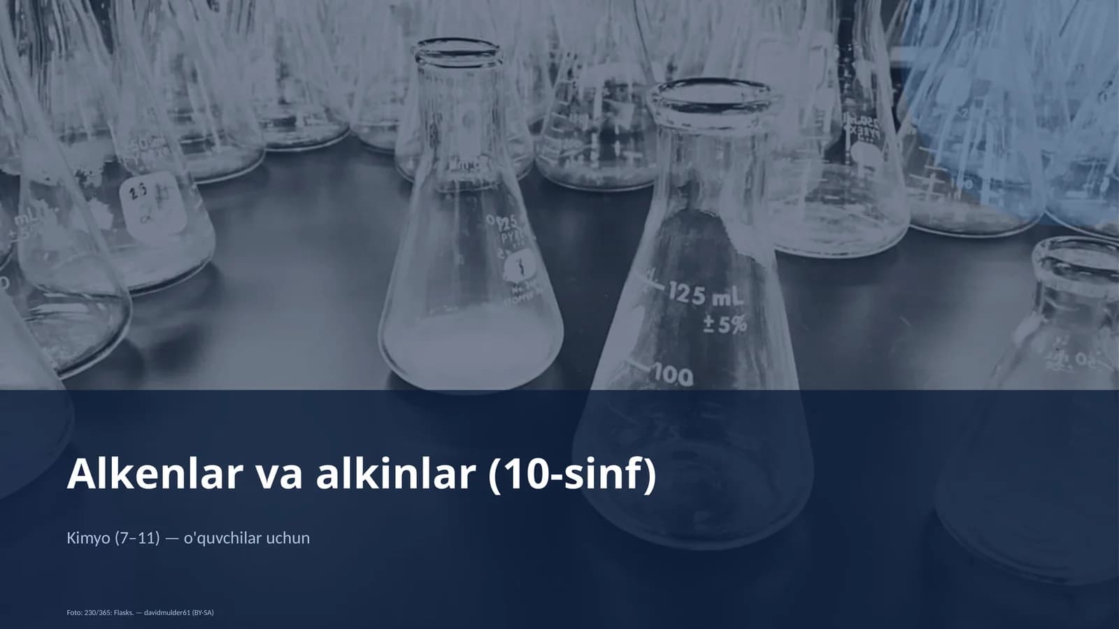 Alkenlar va alkinlar (10-sinf)