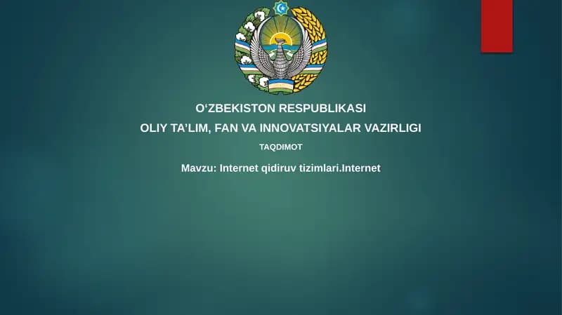 Internet qidiruv tizimlari