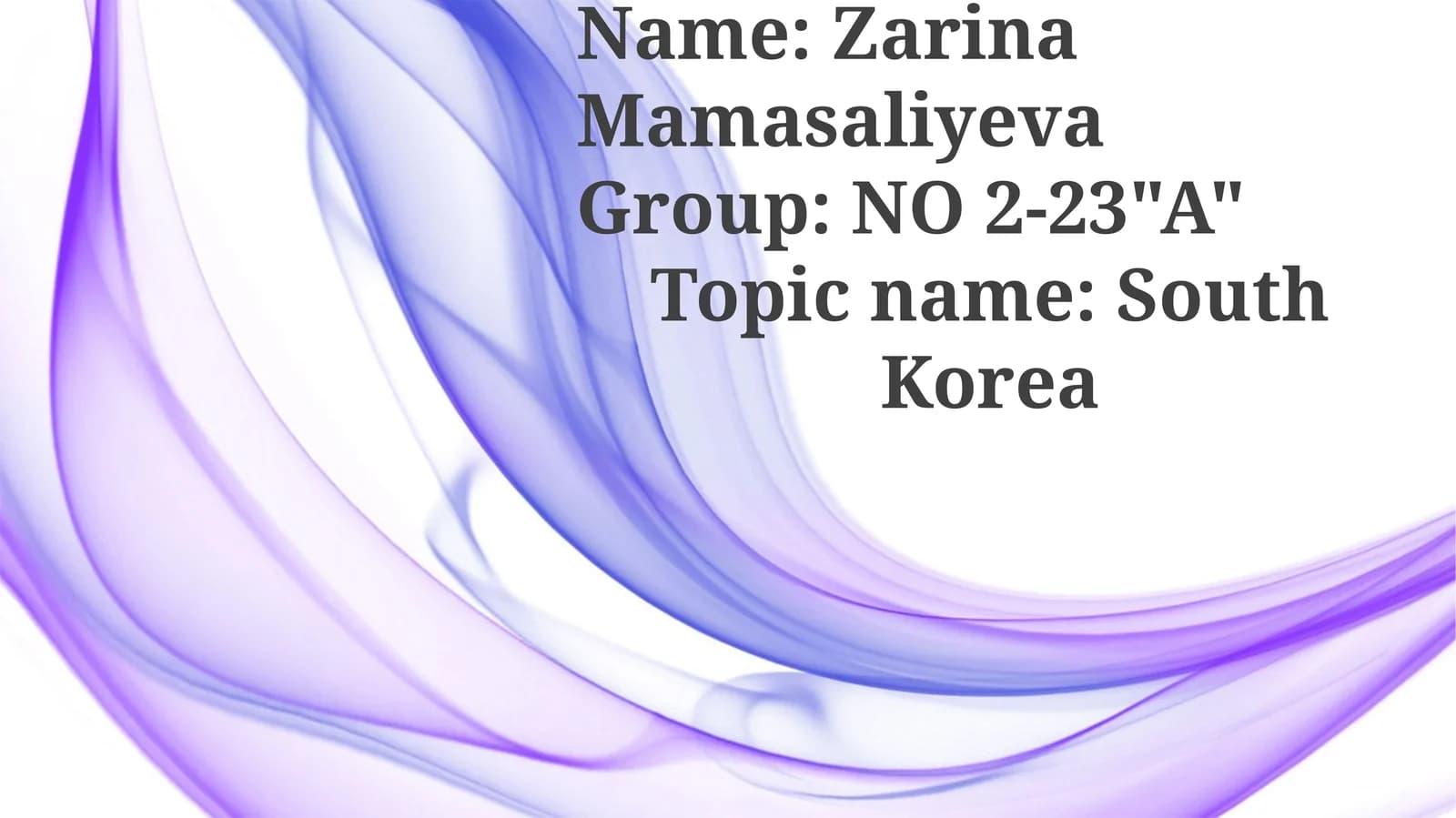 South Korea