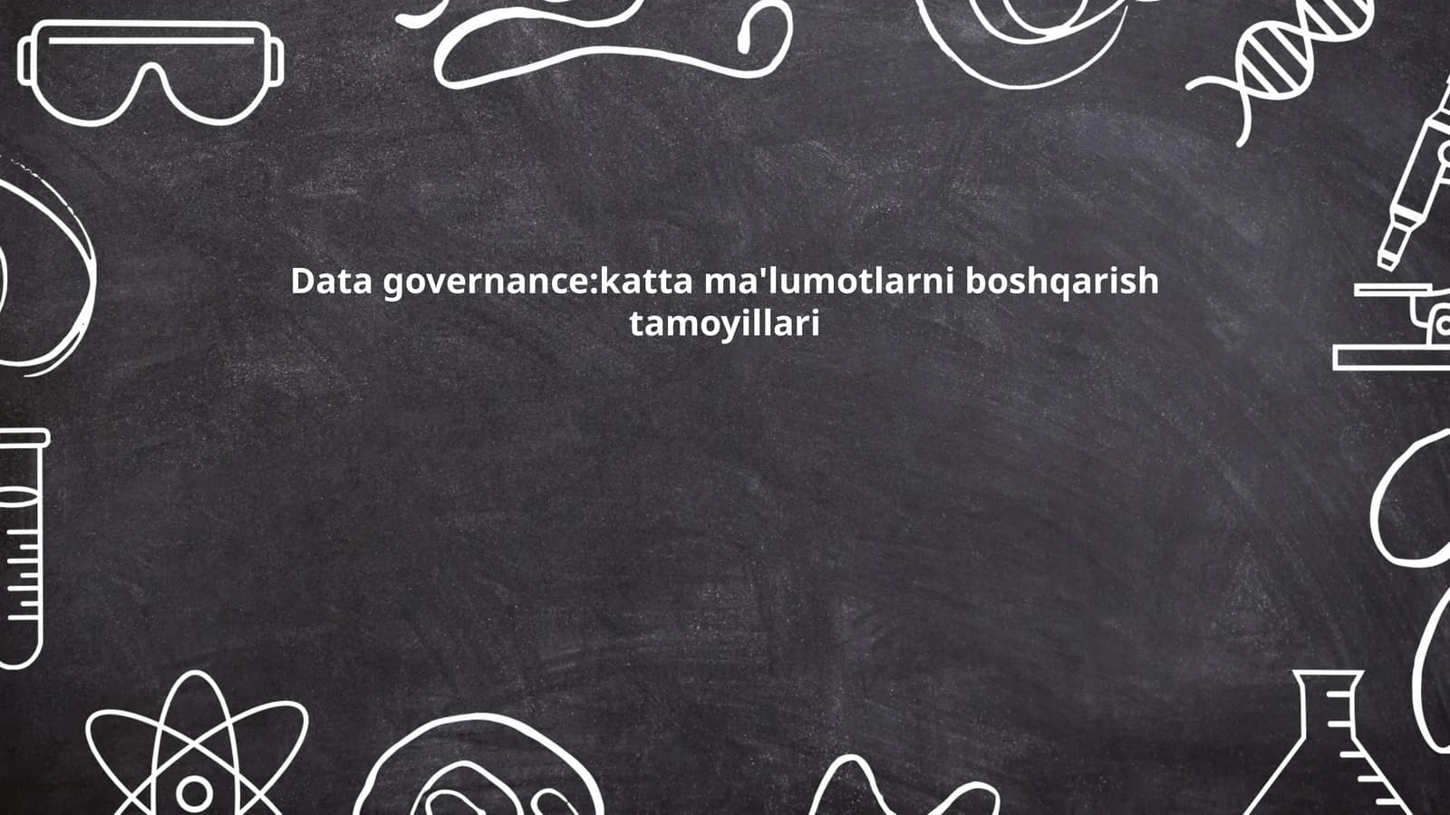 Ma'lumotlar sifati boshqaruvi