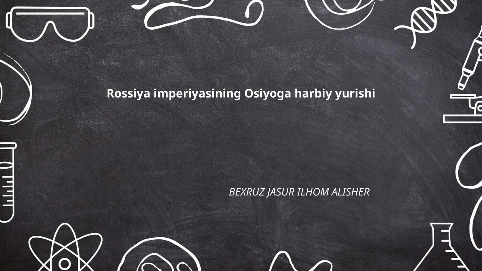 Rossiya imperiyasining Osiyoga harbiy yurishi