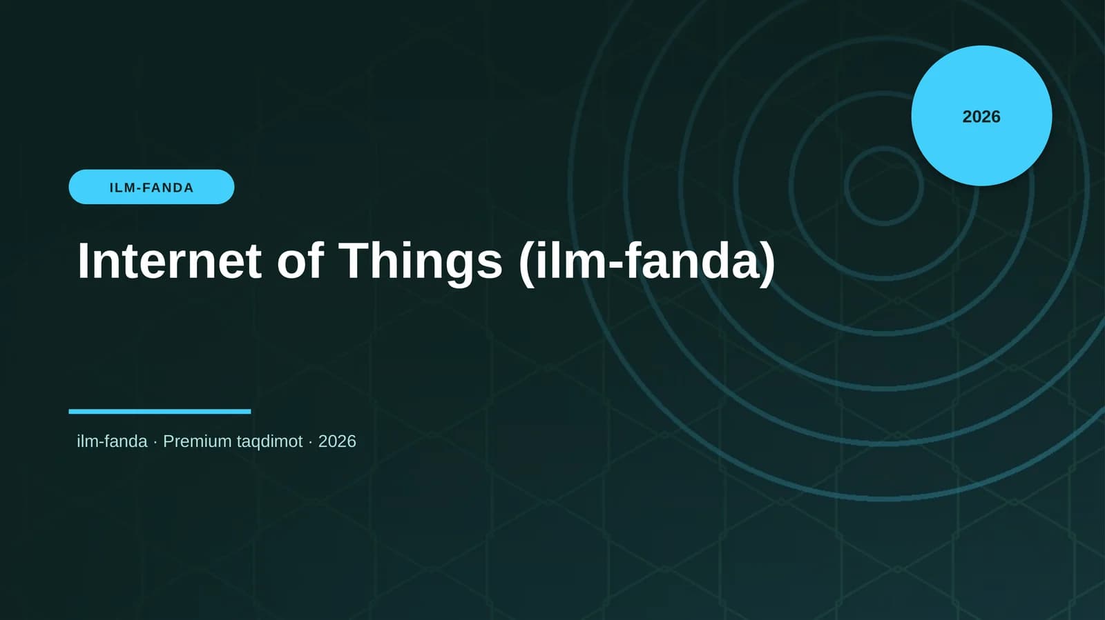 Internet of Things (ilm-fanda)
