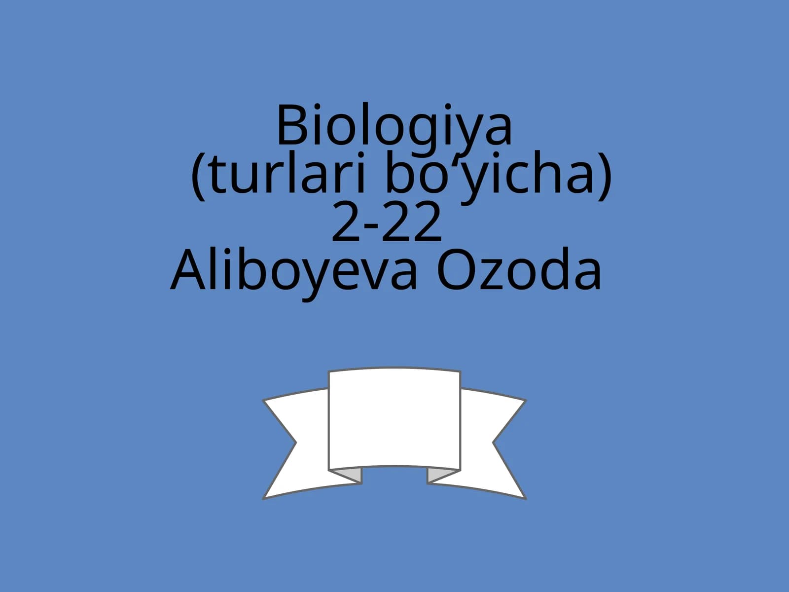 Umumiy ekalogiya