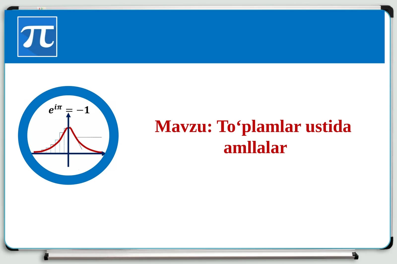 To‘plam va uning elementlari