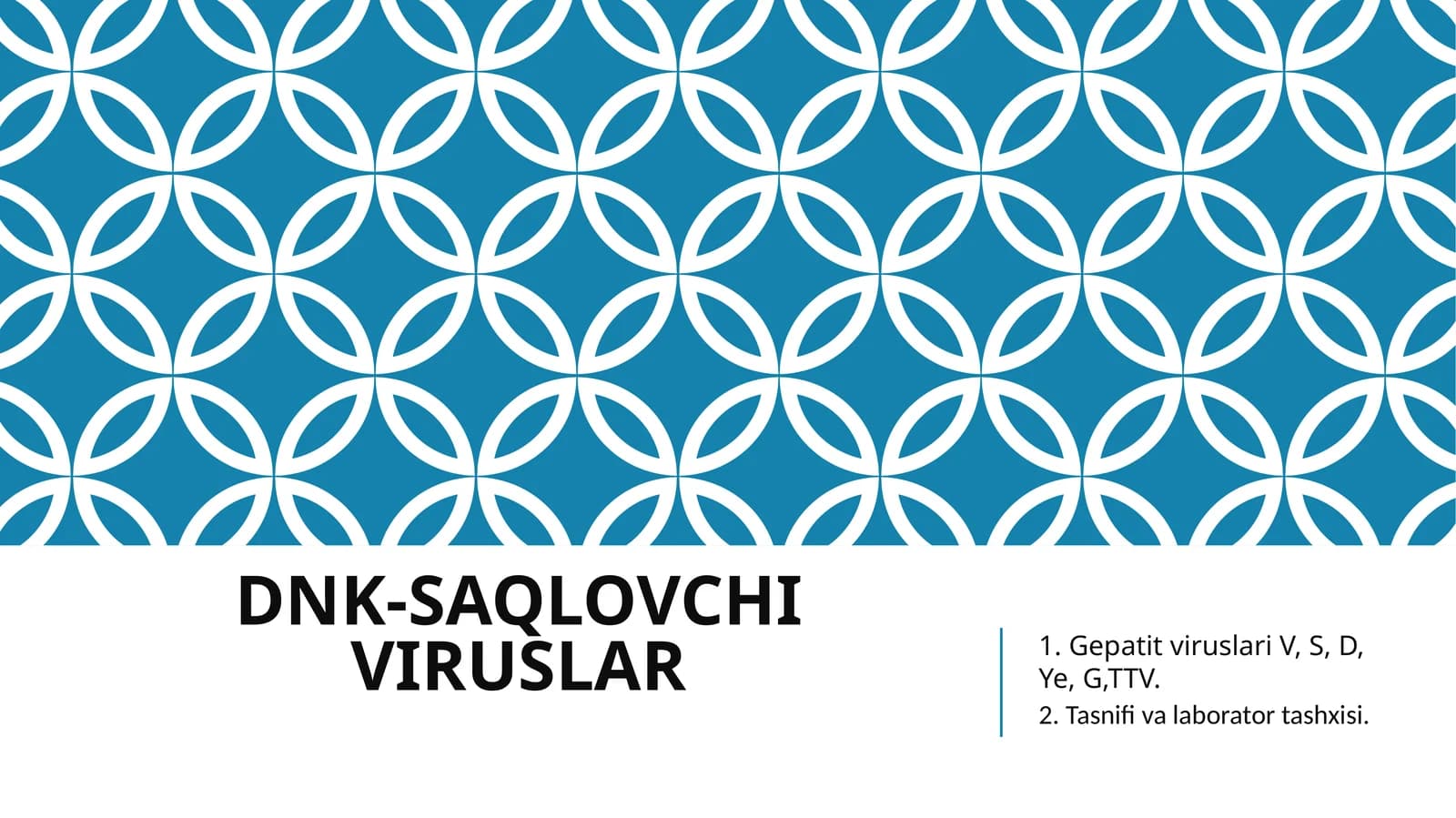 DNK-SAQLOVCHI VIRUSLAR