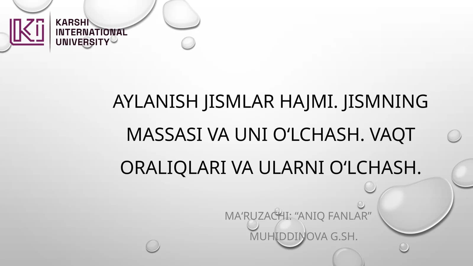 Aylanish jismlar hajmi