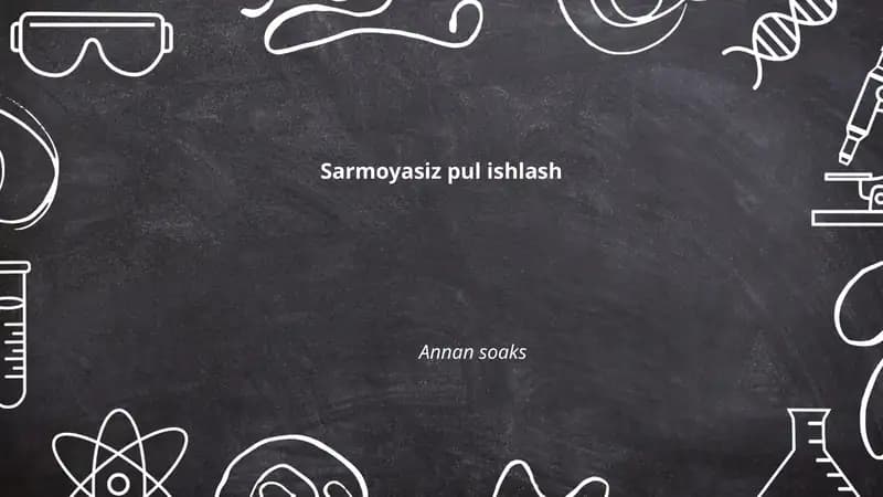 Onlayn savdo orqali daromad olish
