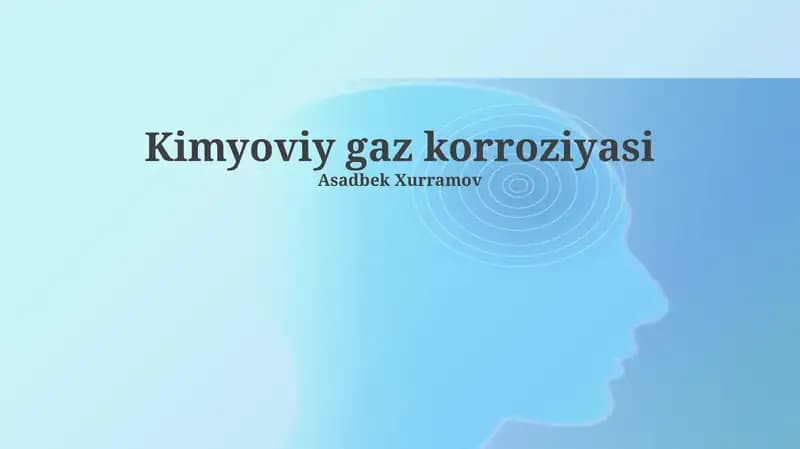 Kimyoviy gaz korroziyasi
