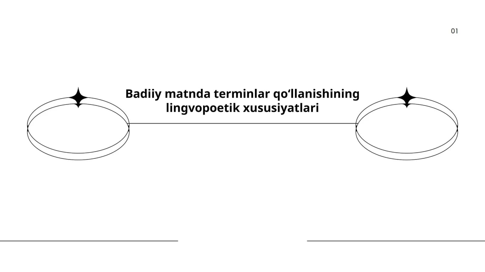 Badiiy matnda terminlar qoʻllanishining lingvopoetik xususiyatlari