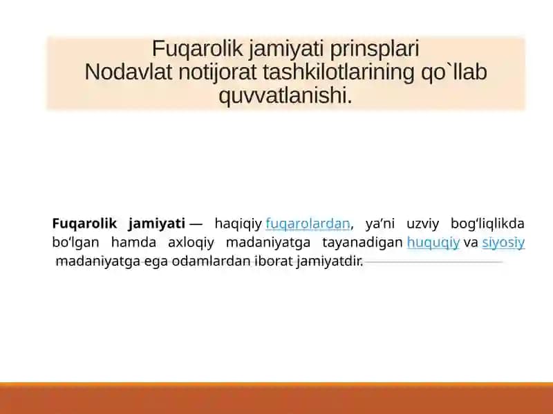 Fuqarolik jamiyati