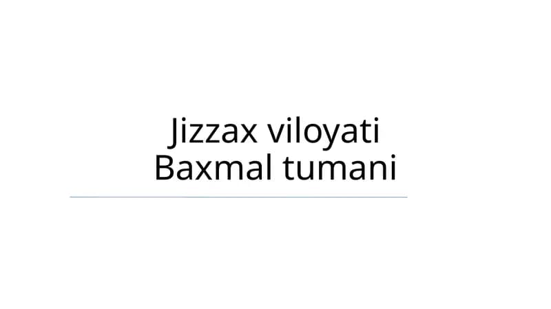 Baxmalning sog'liqni saqlash
