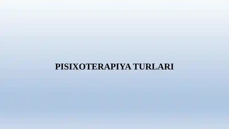 Kognitiv-xulq-atvorterapiyasi(KBT / CBT)