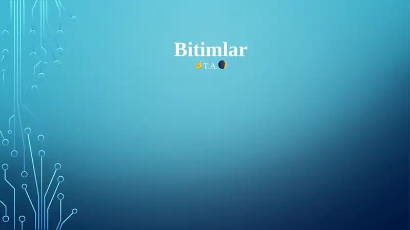 Bitimlar